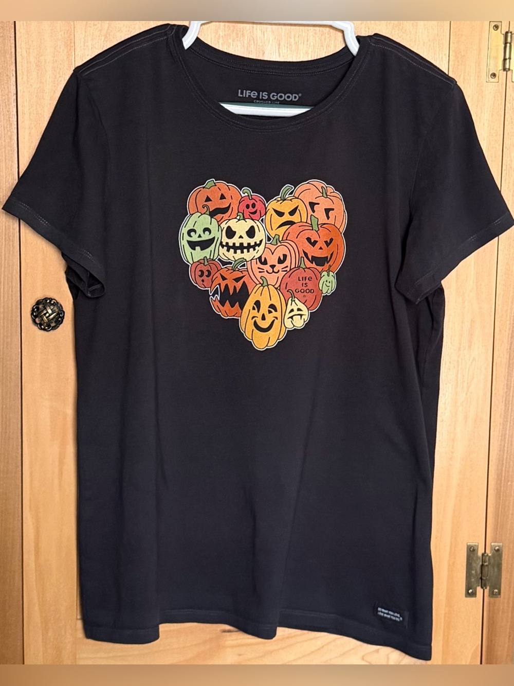 Life Is Good Love Jack-O-Lantern Tee